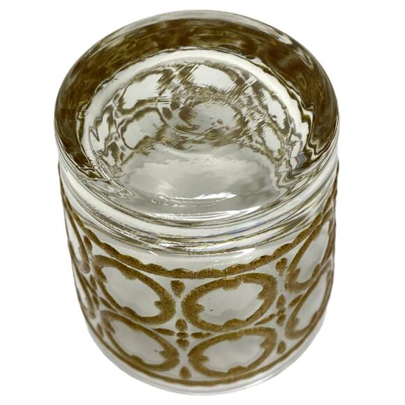 Vintage Libbey Short Glass Cups 8oz Set of 4 (One Cracked) - Picture 8 of 11